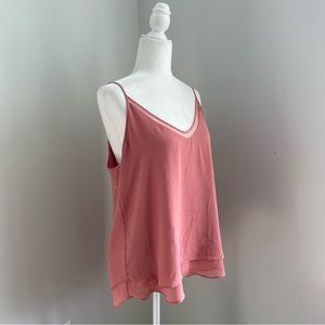 Double Layer Chiffon Tank